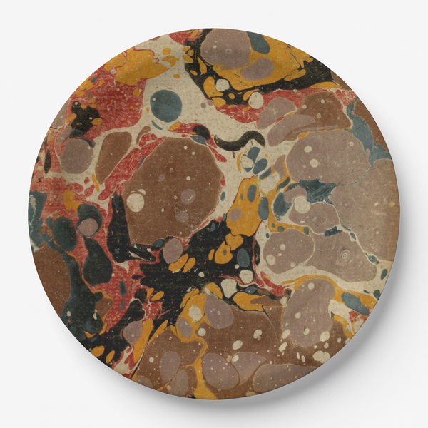 Papier Marbré Paper Plates (Set of 8)