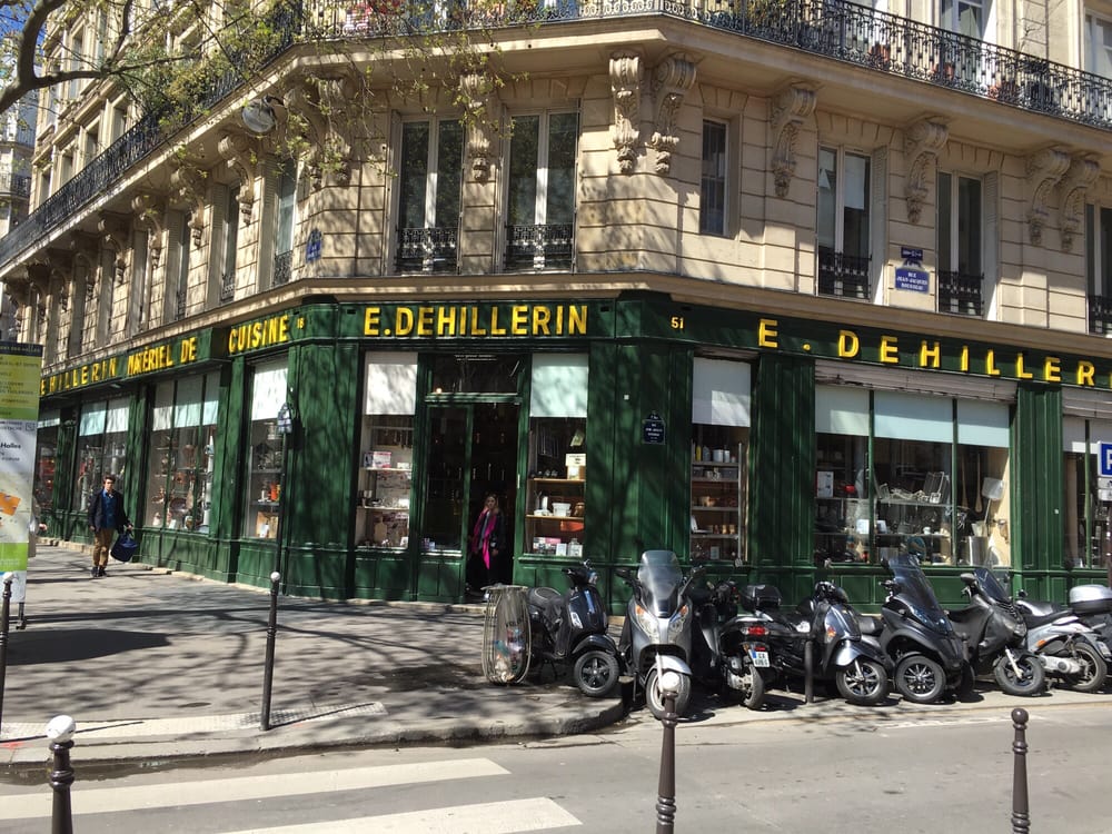 E. Dehillerin store front in Paris, France