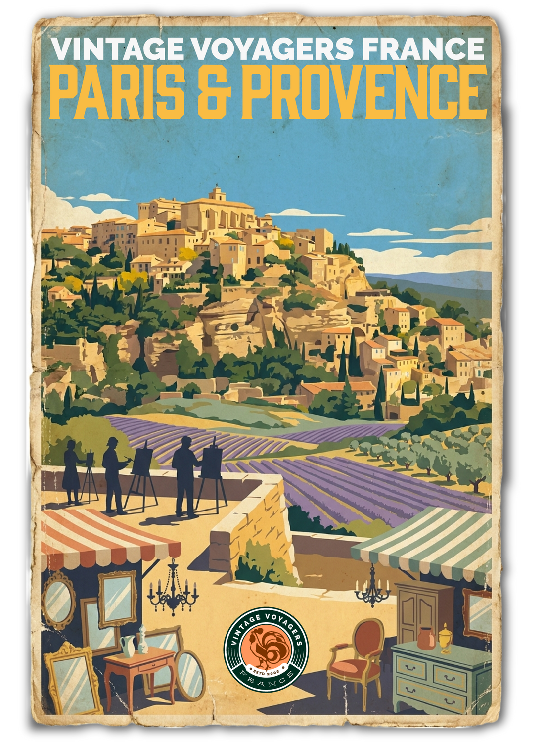PARIS & PROVENCE: Antiquing & Plein Air Painting