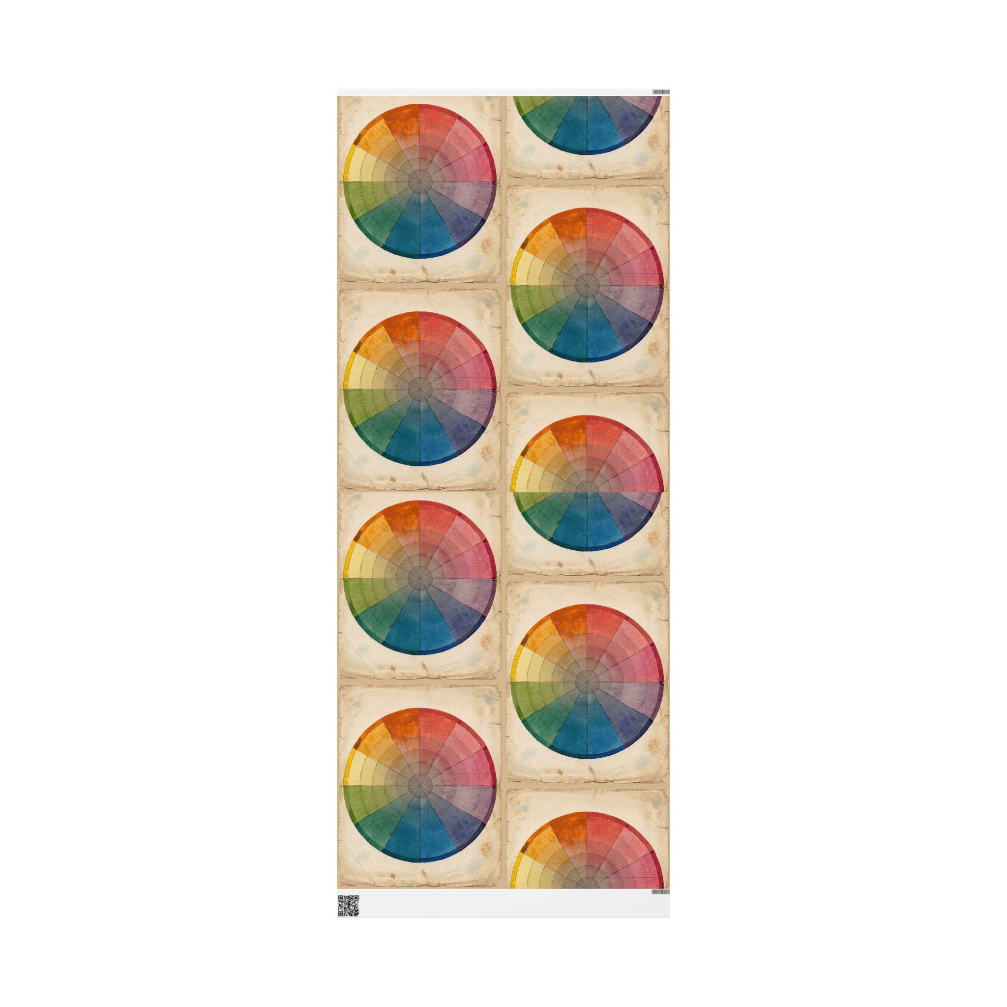 Color Wheel Matte Wrap Paper