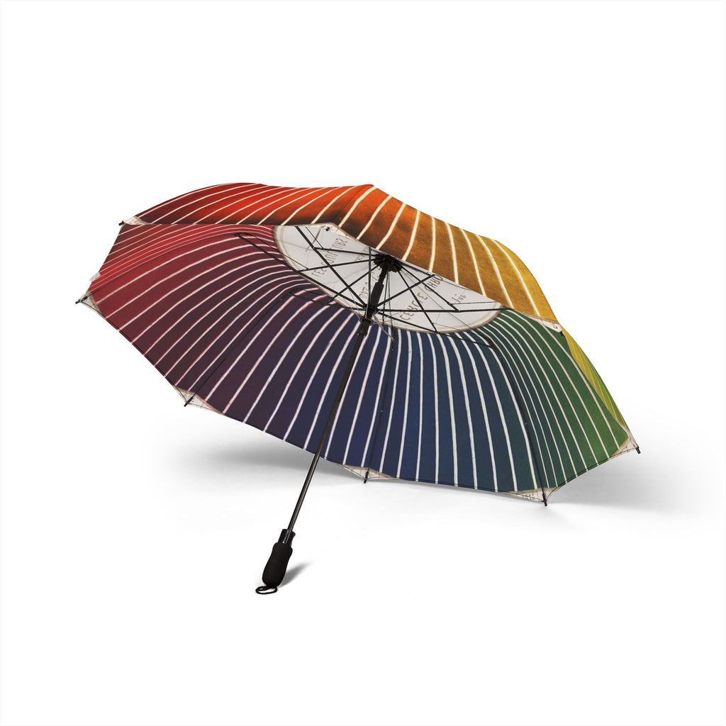 Chromatique Foldable Umbrella — Compact Semi‑Automatic Rain Parasol