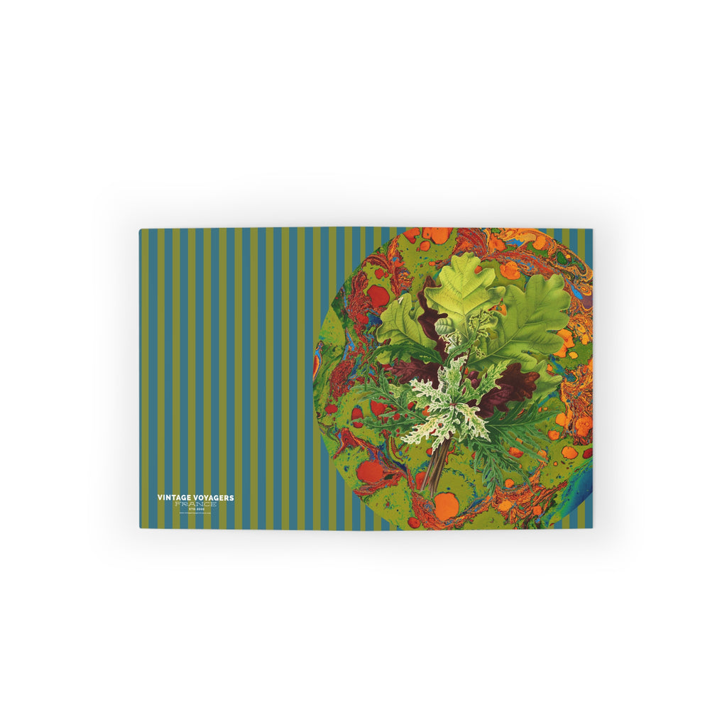 Les Fleurs Leaves Greeting Cards — Blank Note Cards (8/16/24 pcs)