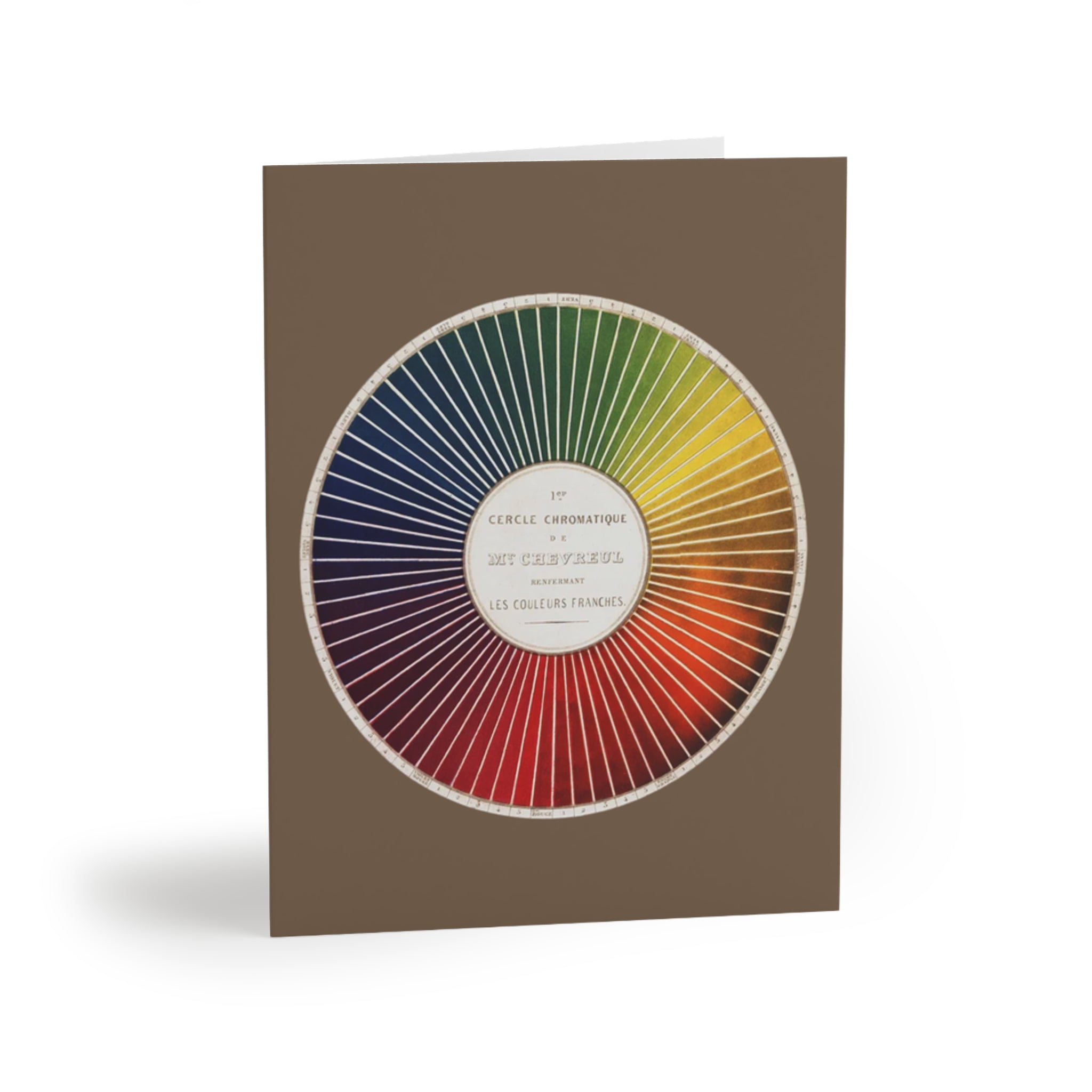 Chromatique Color Wheel Greeting Cards — Blank Notecard Set (8/16/24 pcs)