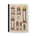 Vintage Paint Tube Hardcover Journal — Artistic Sketchbook & Notebook