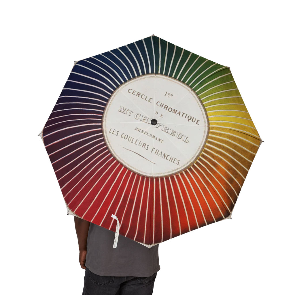 Chromatique Foldable Umbrella — Compact Semi‑Automatic Rain Parasol