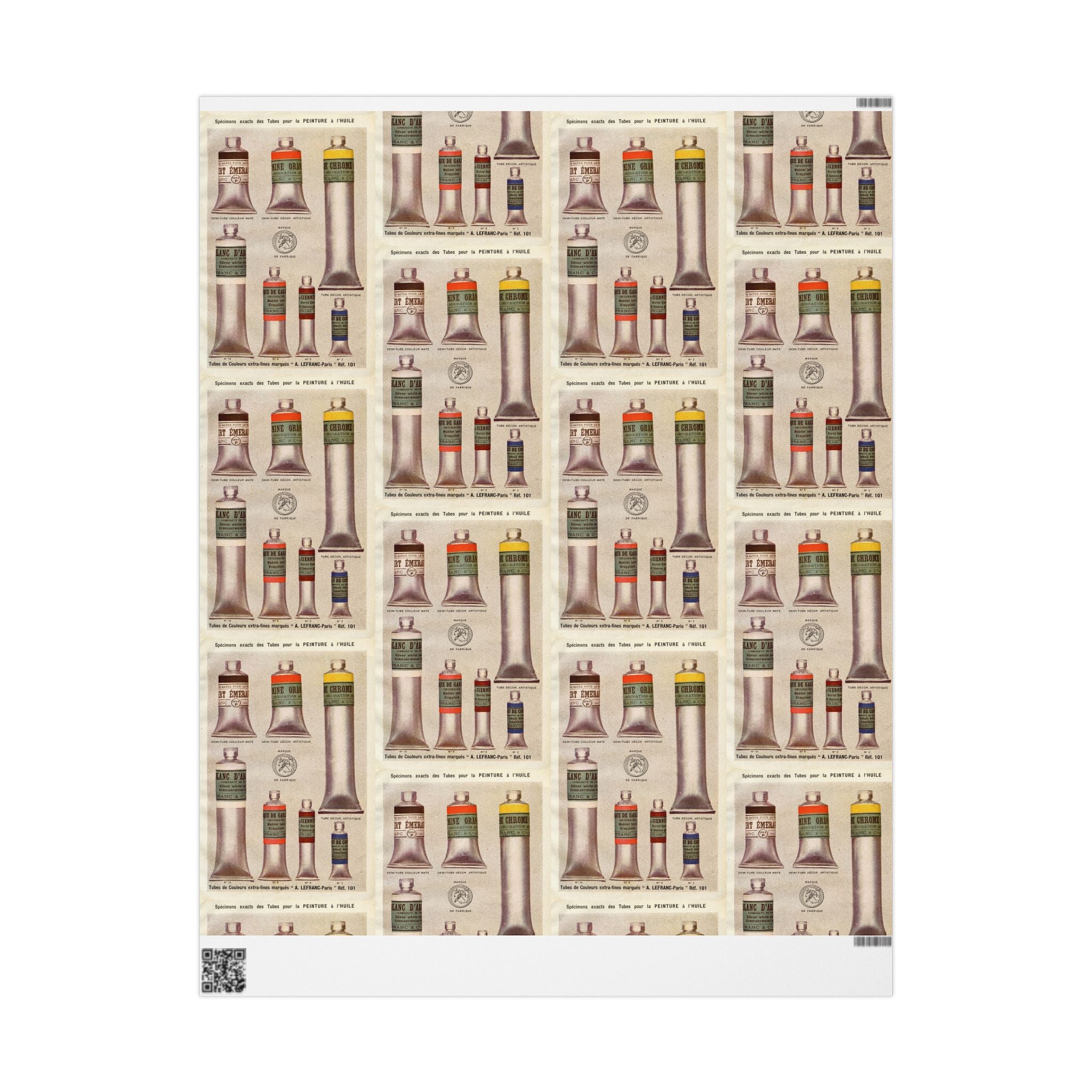 Peinture à l'Huile Wrapping Paper