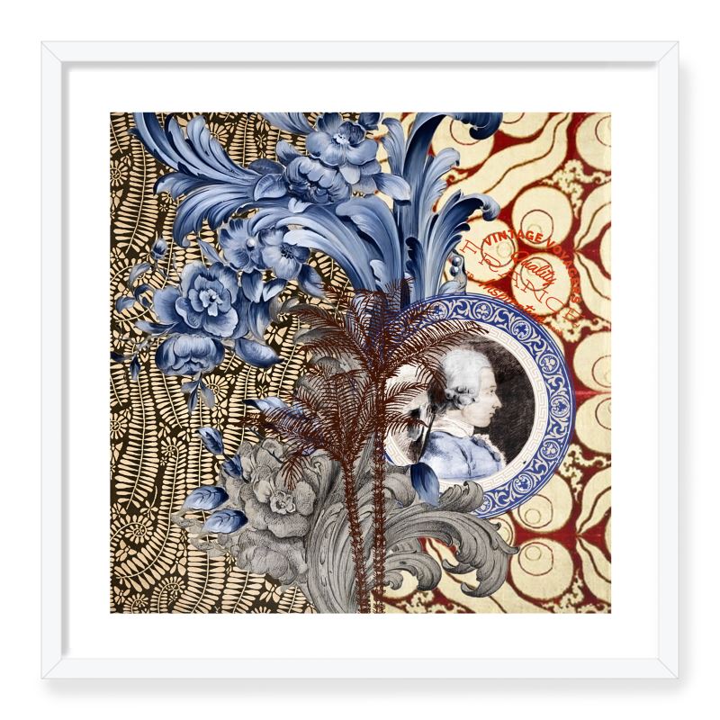 St Tropez Framed Collage Print