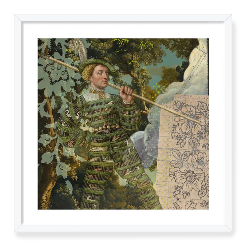 Fontainebleau Framed Collage