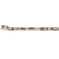 Custom ribbon with vintage paint tube illustrations