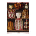French dessert Illustration on a cotton tea towel