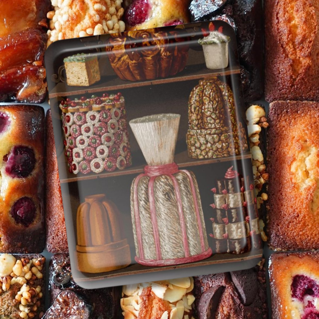 Vintage French Dessert Tray