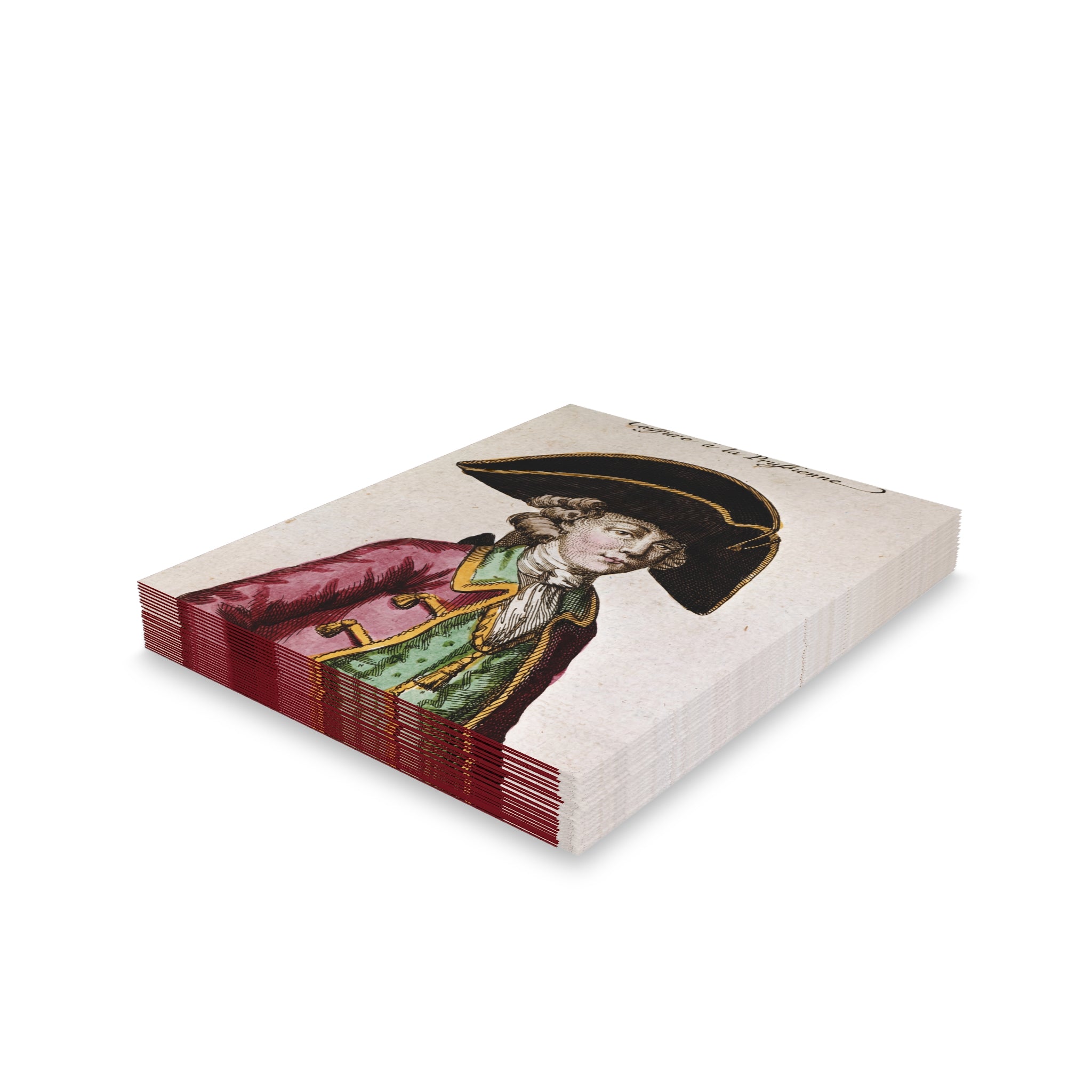 Vintage Dandy Costume Greeting Cards (8/16/24 Pack)