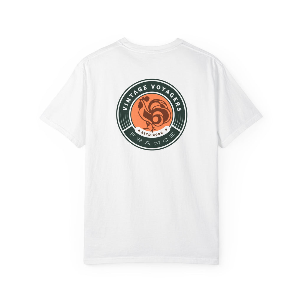 Copper Arc de Triomphe Unisex Garment-Dyed T-shirt