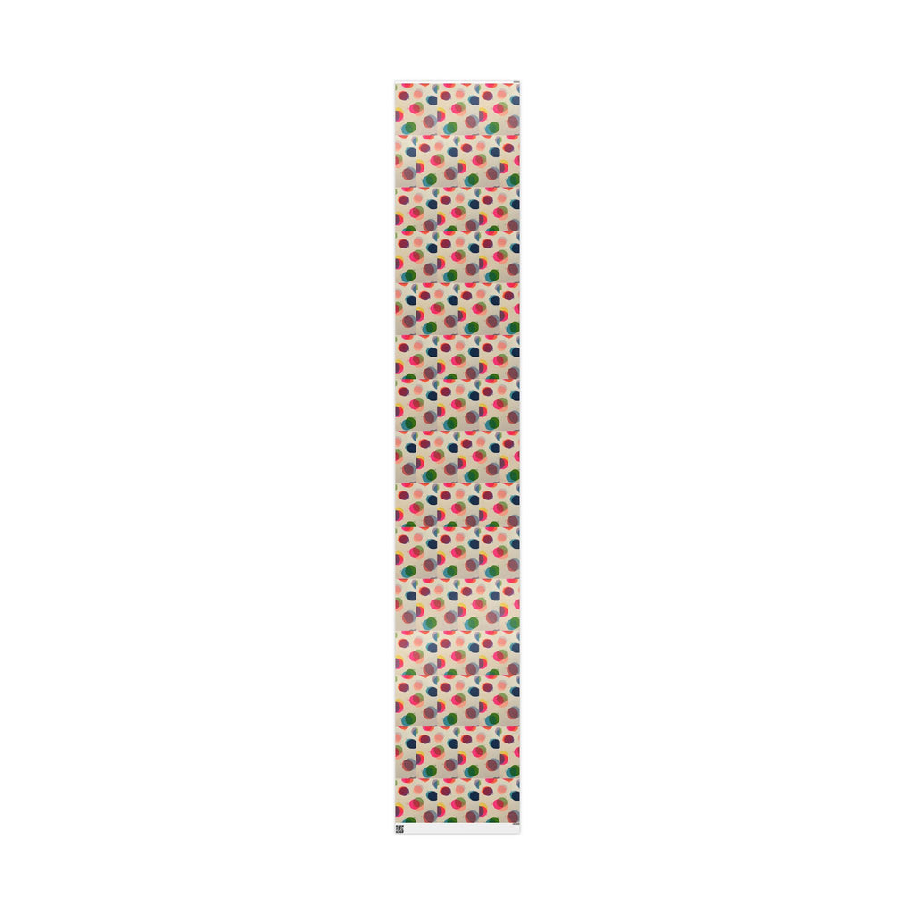 Vintage Color Study Polka Dot Wrap Paper