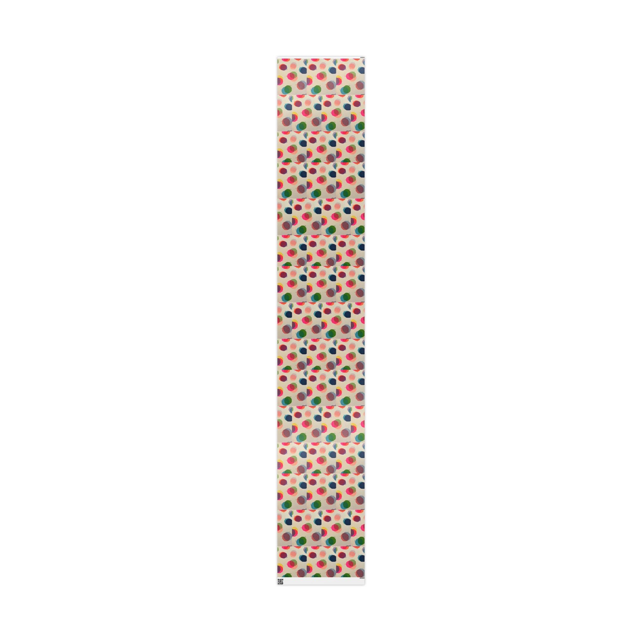 Vintage Color Study Polka Dot Wrap Paper