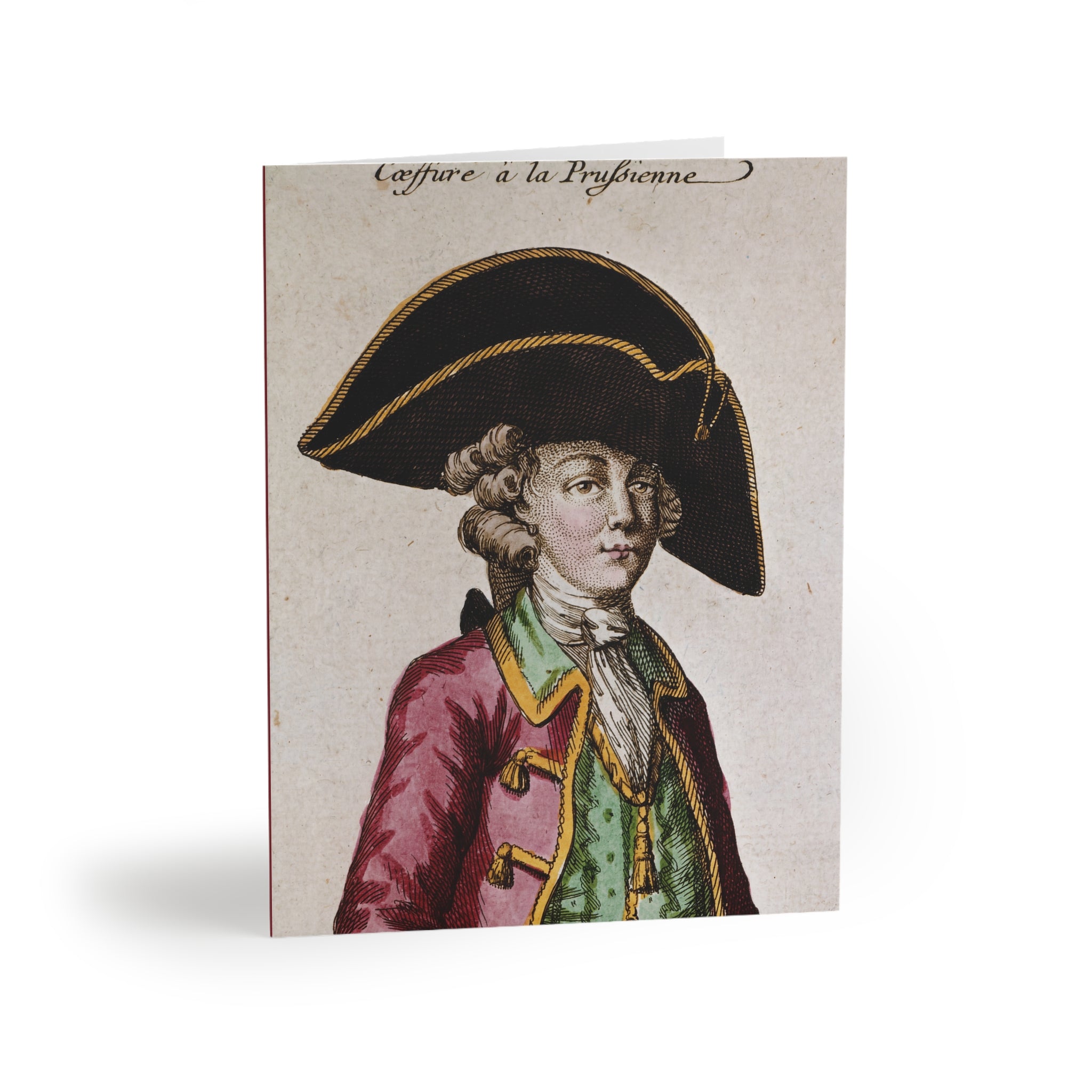 Vintage Dandy Costume Greeting Cards (8/16/24 Pack)