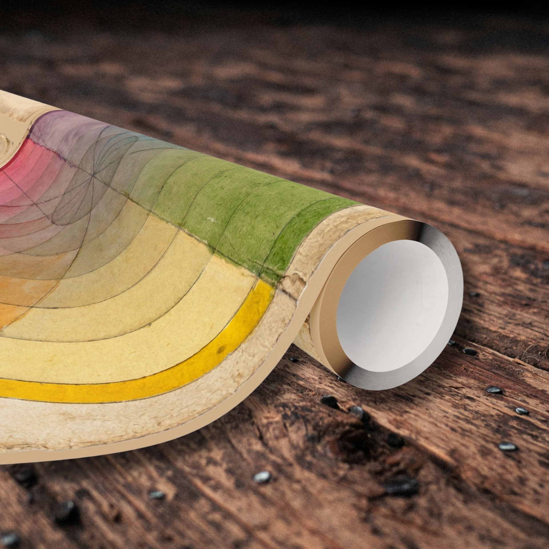 Color Wheel Matte Wrap Paper