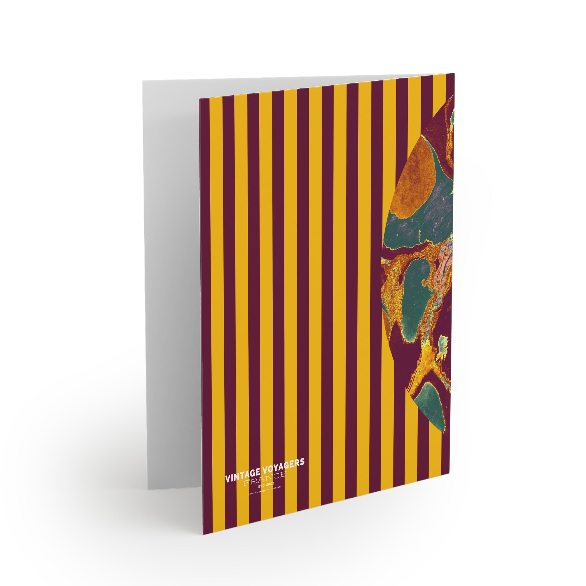 Les Fleurs Marigold Vintage Greeting Cards — Pack of 8/16/24