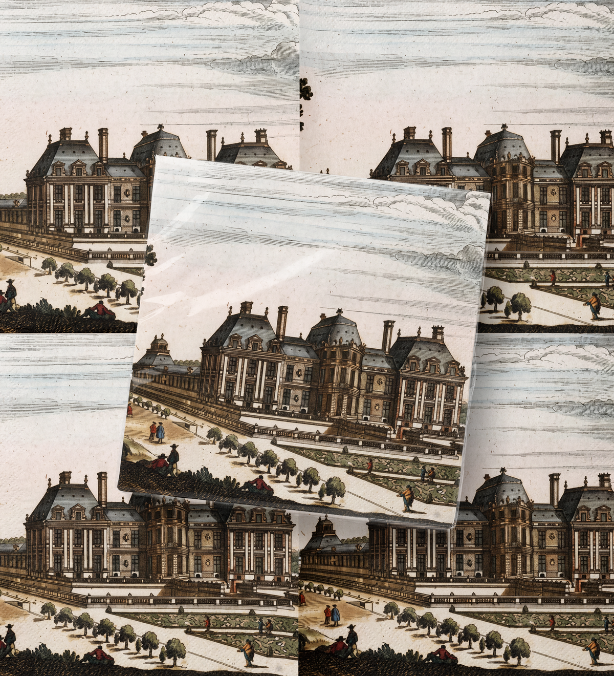 West Chateau luncheon napkin
