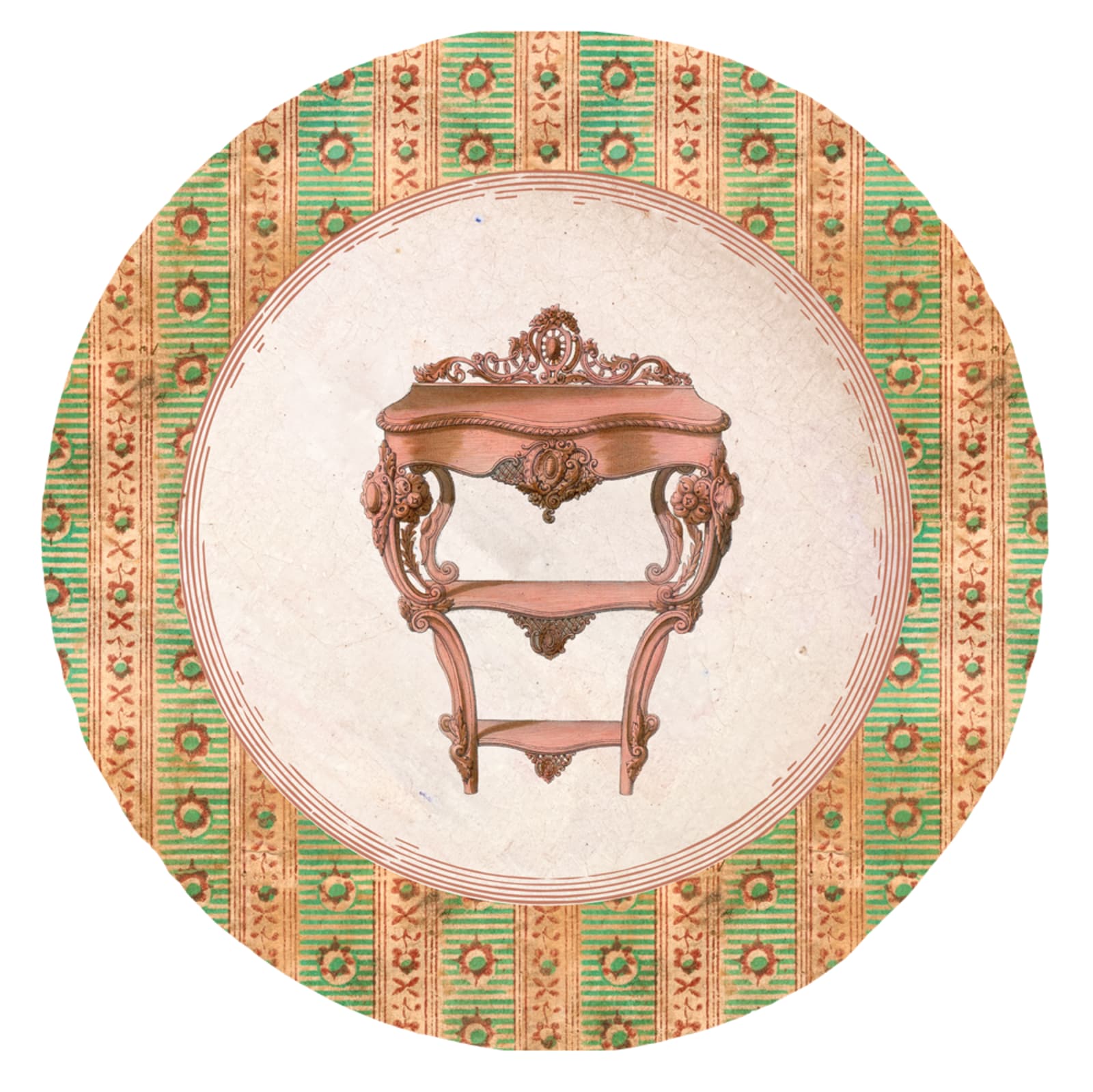 Les Meubles Console accent bowl