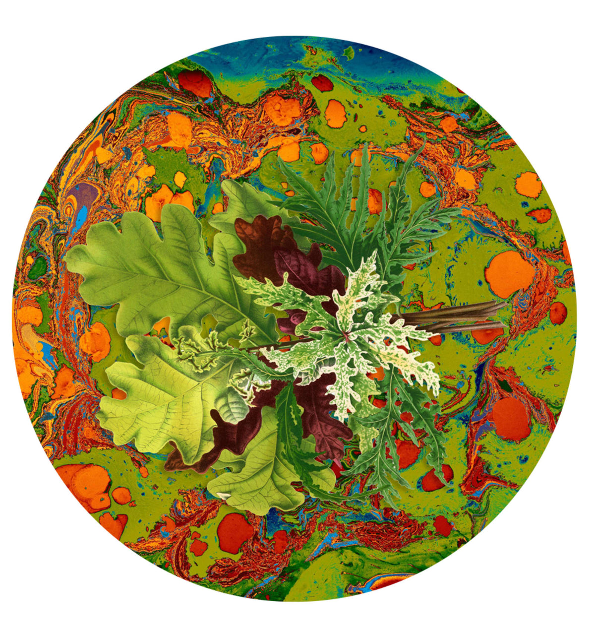 Les Fleurs Teal complete table set