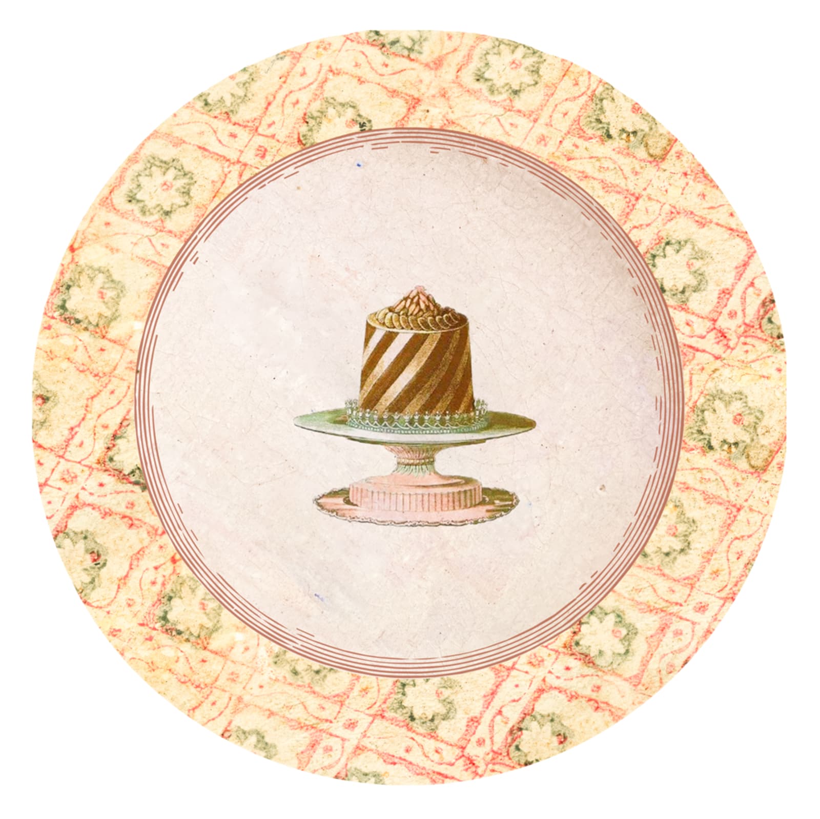 Les Desserts Gâteau accent bowl