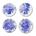 Toile de Jouy — Blue & White Bouquet (Pack of 8)
