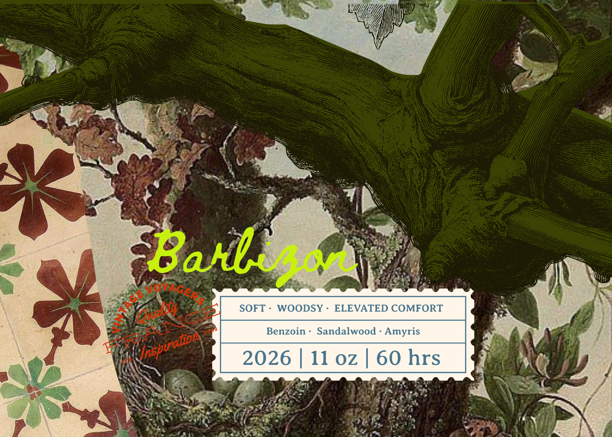 Parfum du Voyage Barbizon Scented Candle