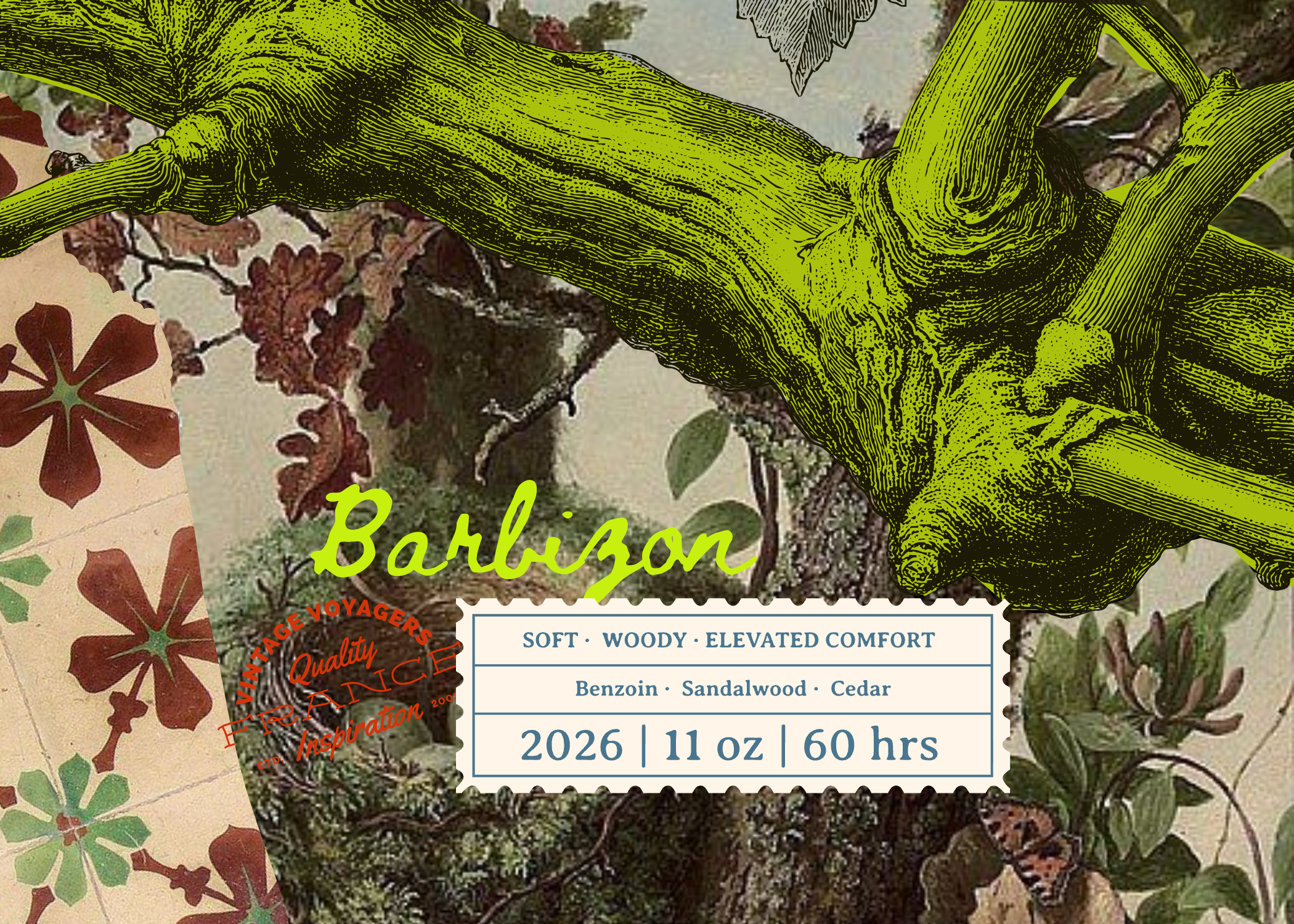Parfum du Voyage Barbizon Scented Candle