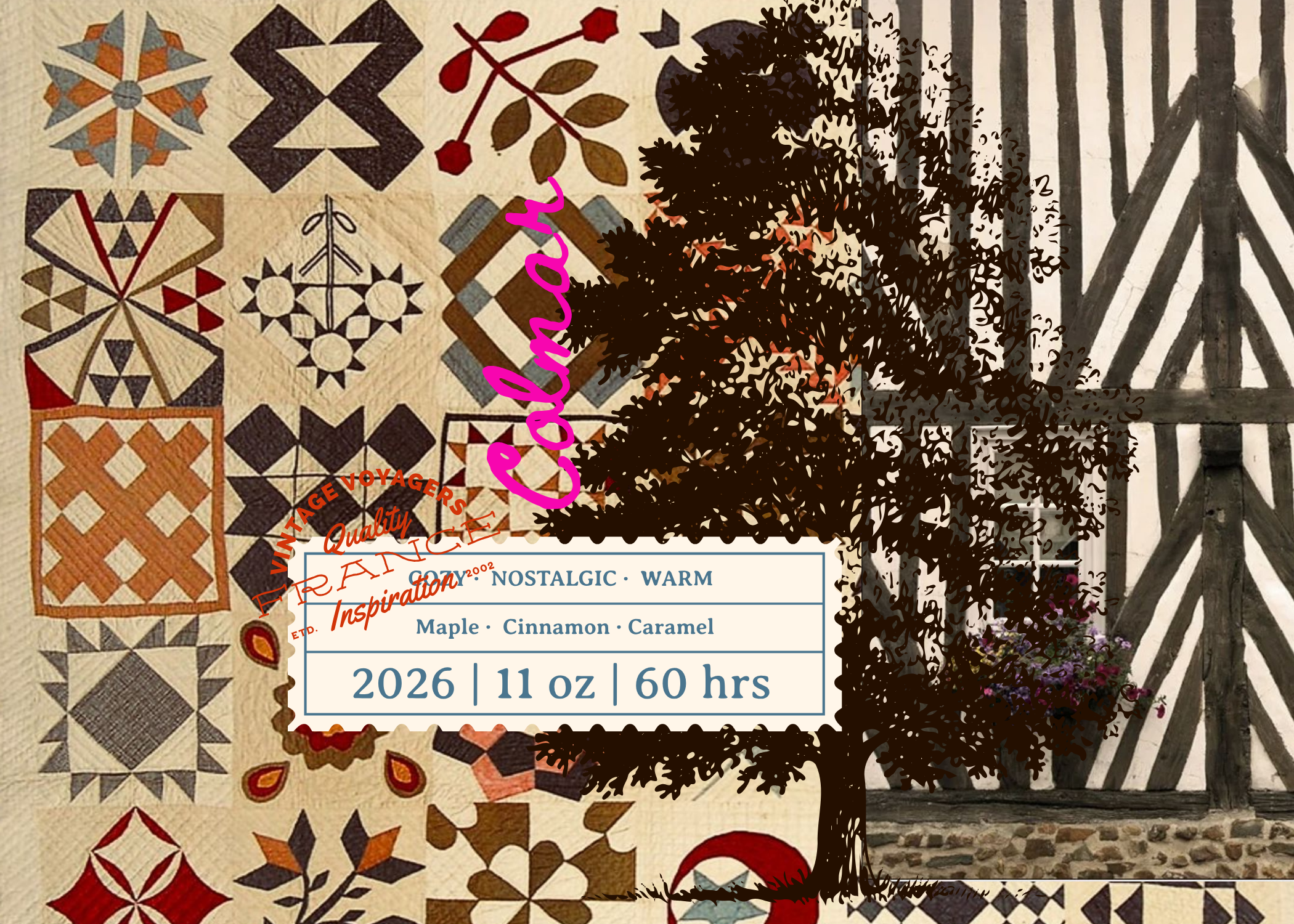 Parfum du Voyage Colmar Scented Candle