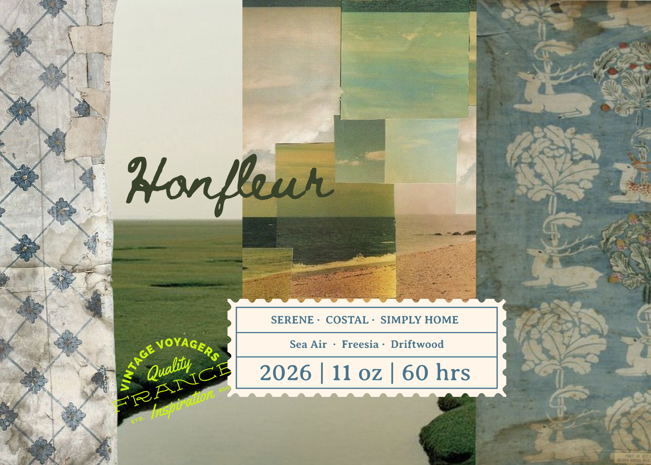 Parfum du Voyage Honfleur Scented Candle