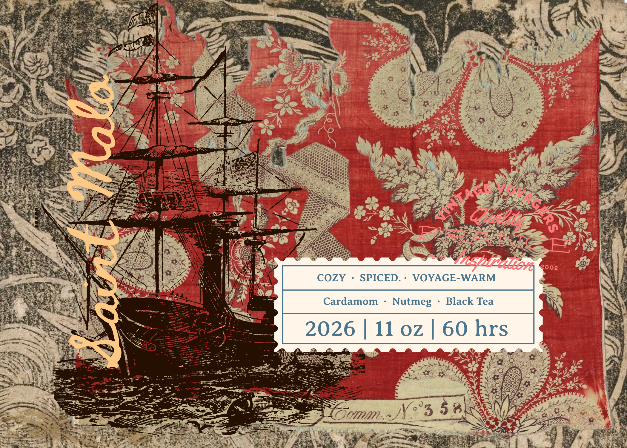 Parfum du Voyage Saint-Malo Scented Candle