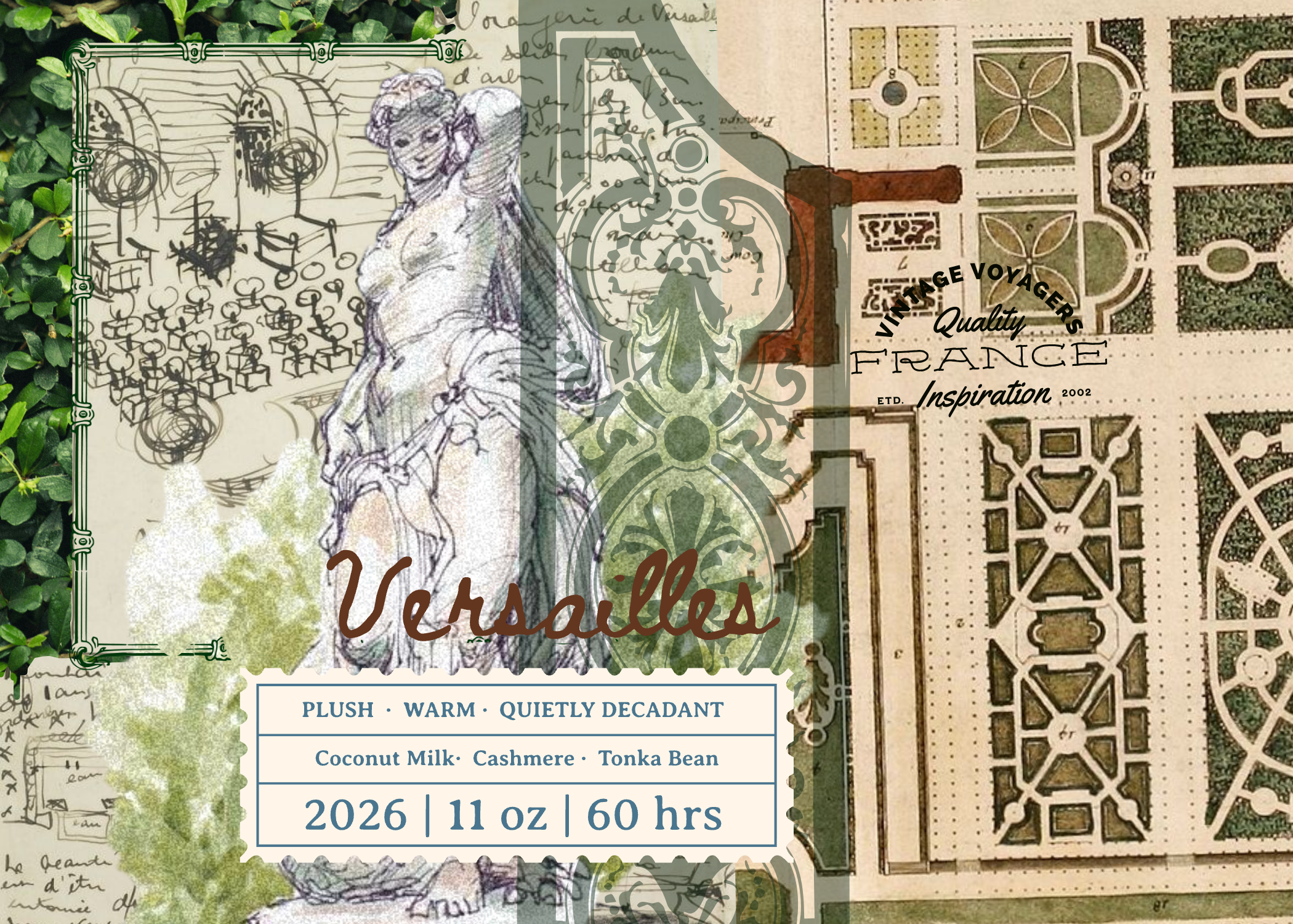 Parfum du Voyage Versailles Scented Candle