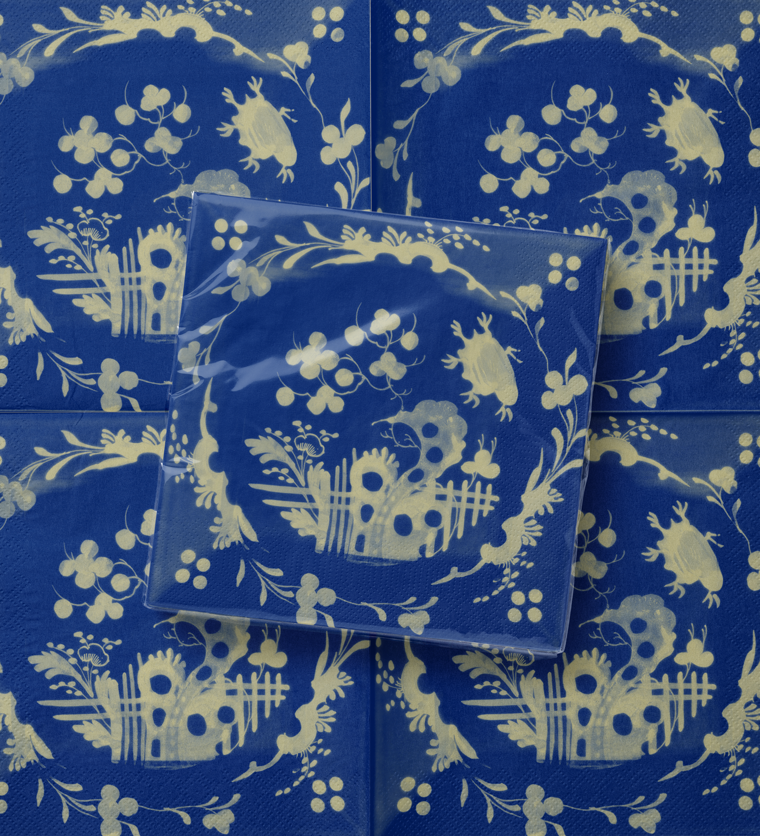 La Chinoiserie Cobalt Dinner Napkin