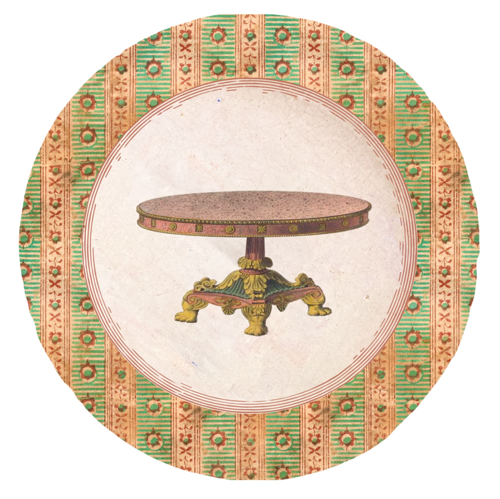 Les Meubles Table accent bowl