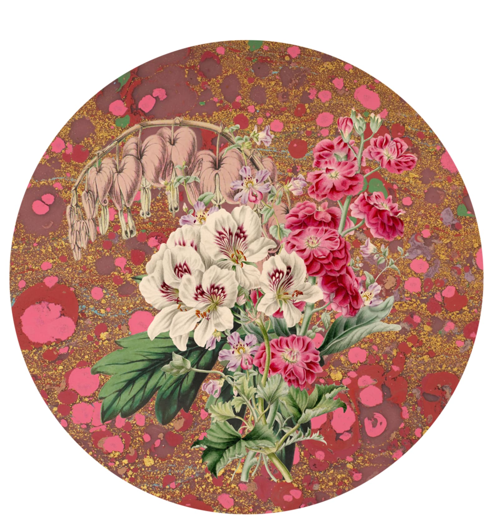 Les Fleurs Azalea complete table set