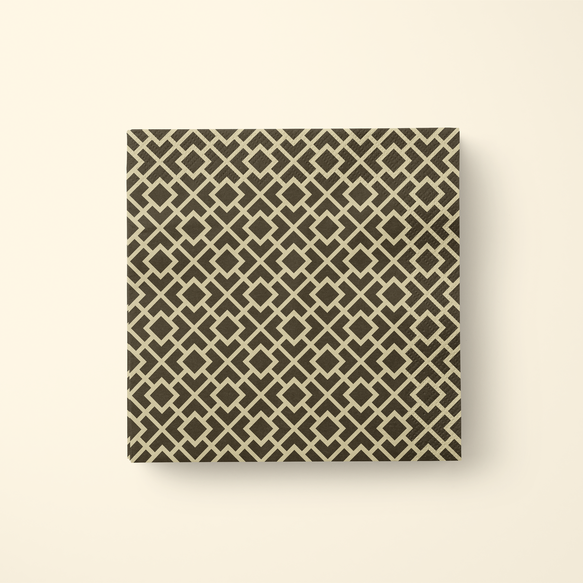 La Chinoiserie Fawn Fretwork dinner napkin