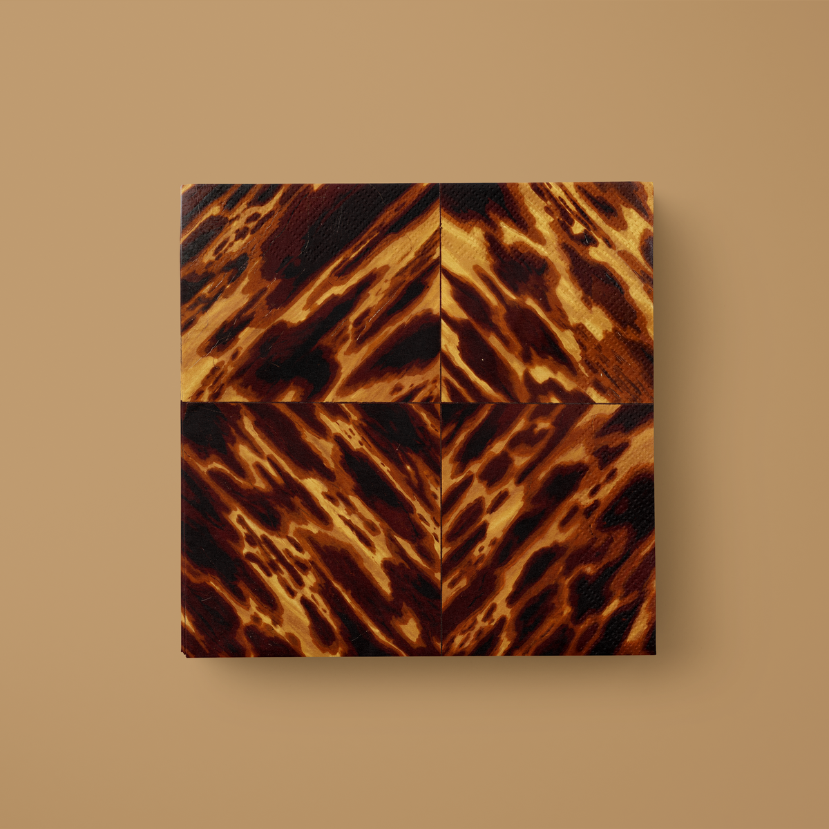 Tortoiseshell Paper Dinner Napkin