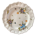 Die Cut Fluted Moustiers Floral Paper Party Plate (Pack of 8)