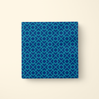 La Chinoiserie Lagoon Fretwork dinner napkin