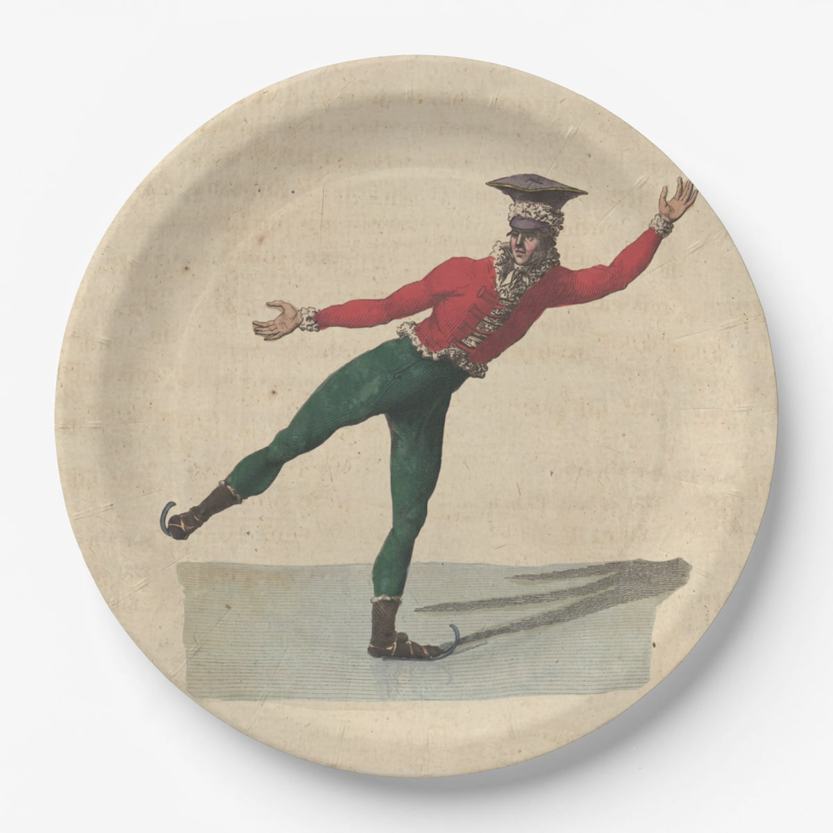 Vintage Voyagers France L'Élan Paper Party Plates