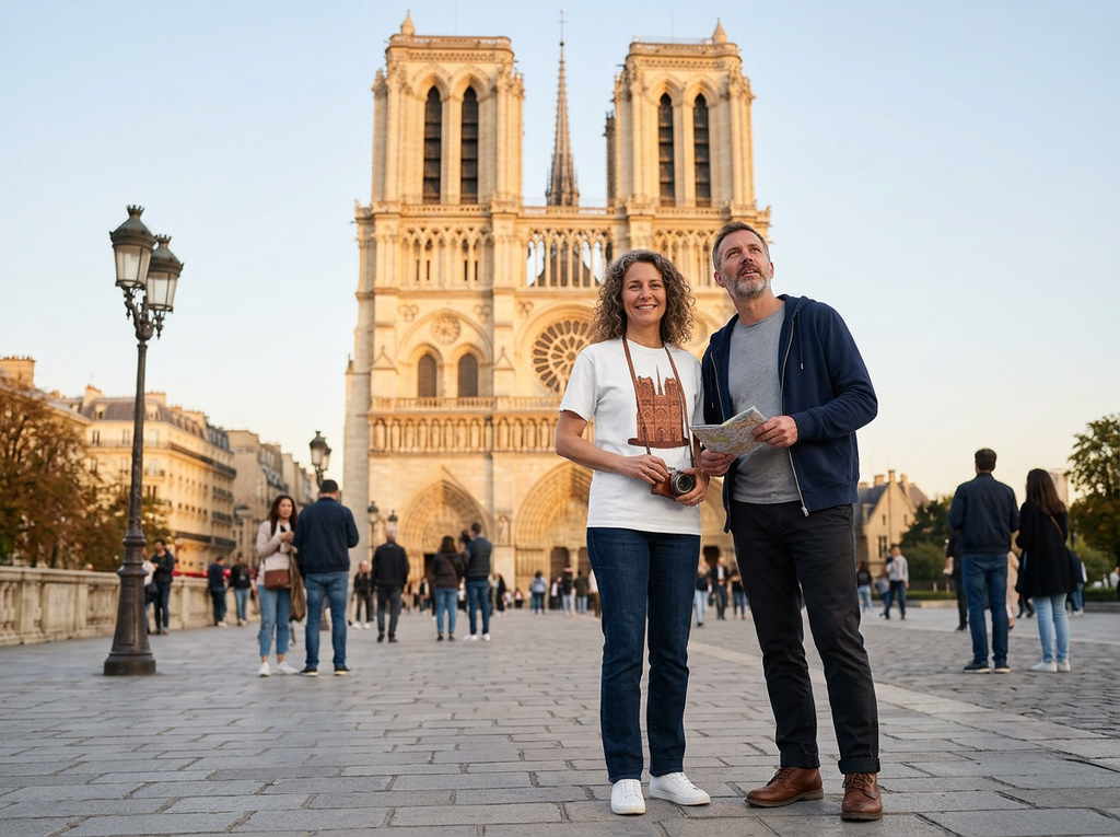 Notre Dame Unisex Garment-Dyed T-shirt