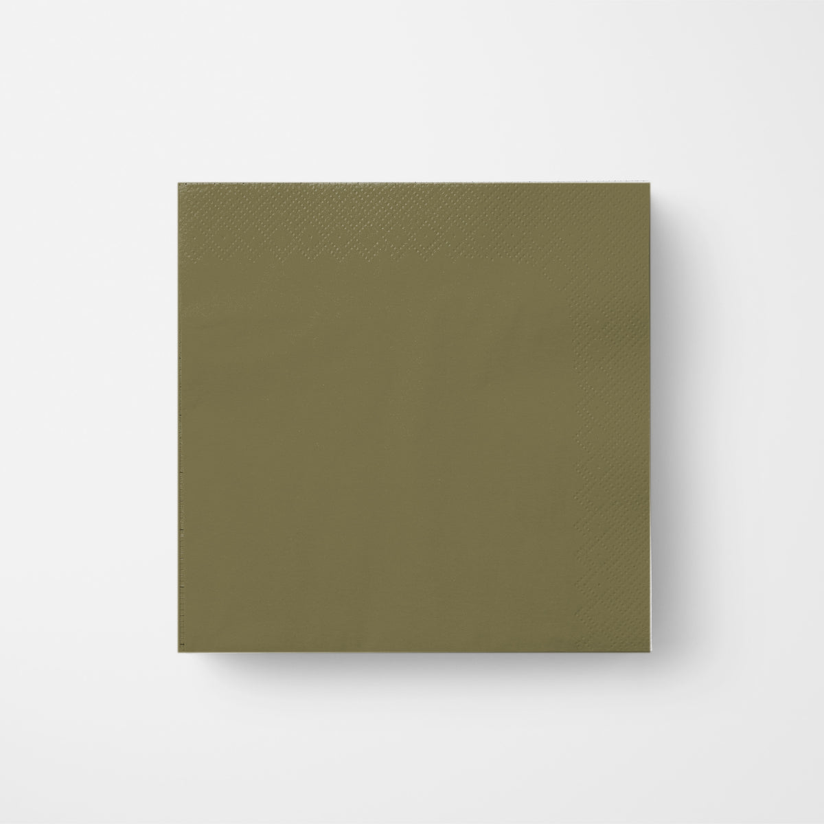 Les Classiques Drab cocktail napkin, single