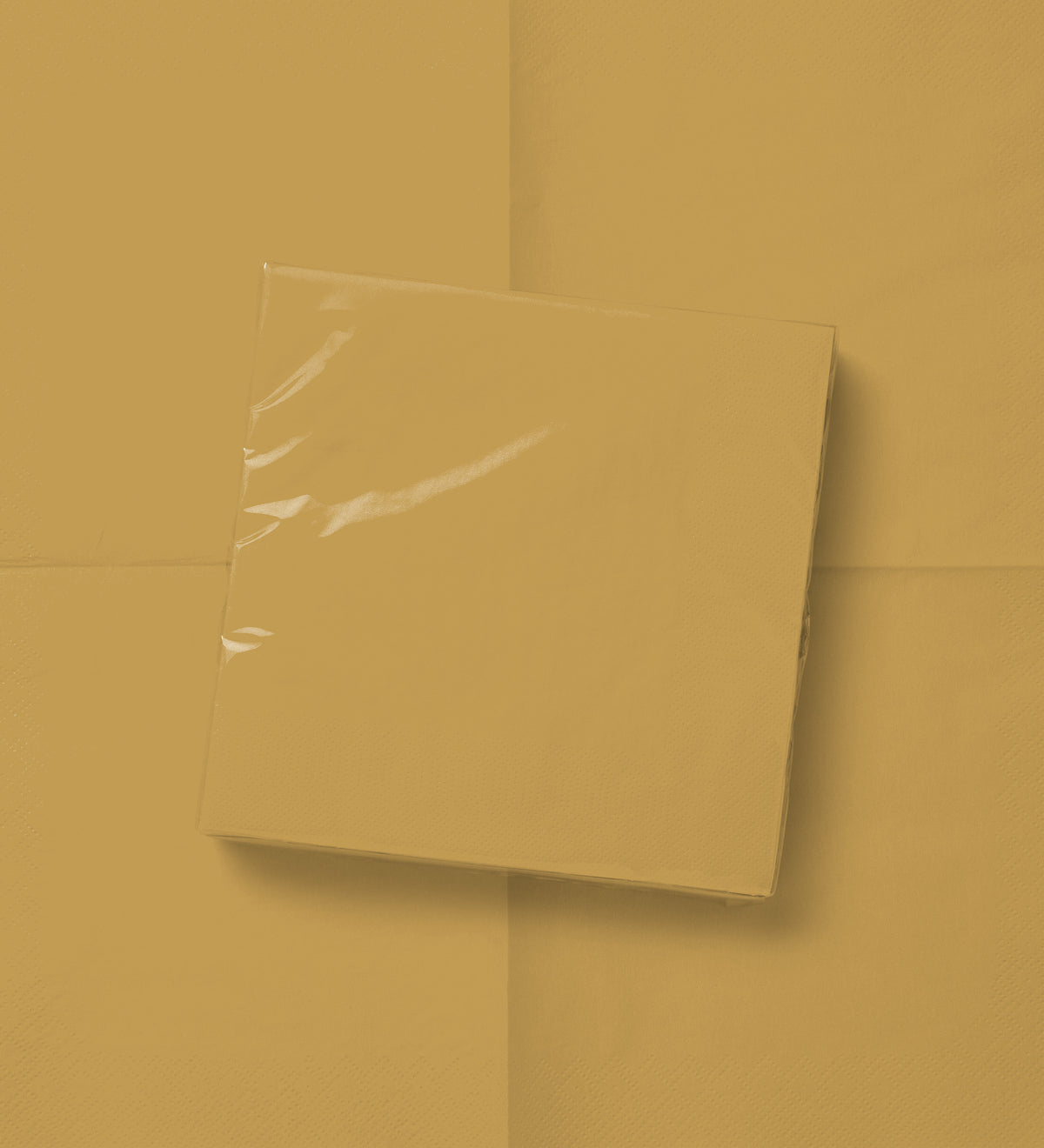 Les Classiques Golden cocktail napkin