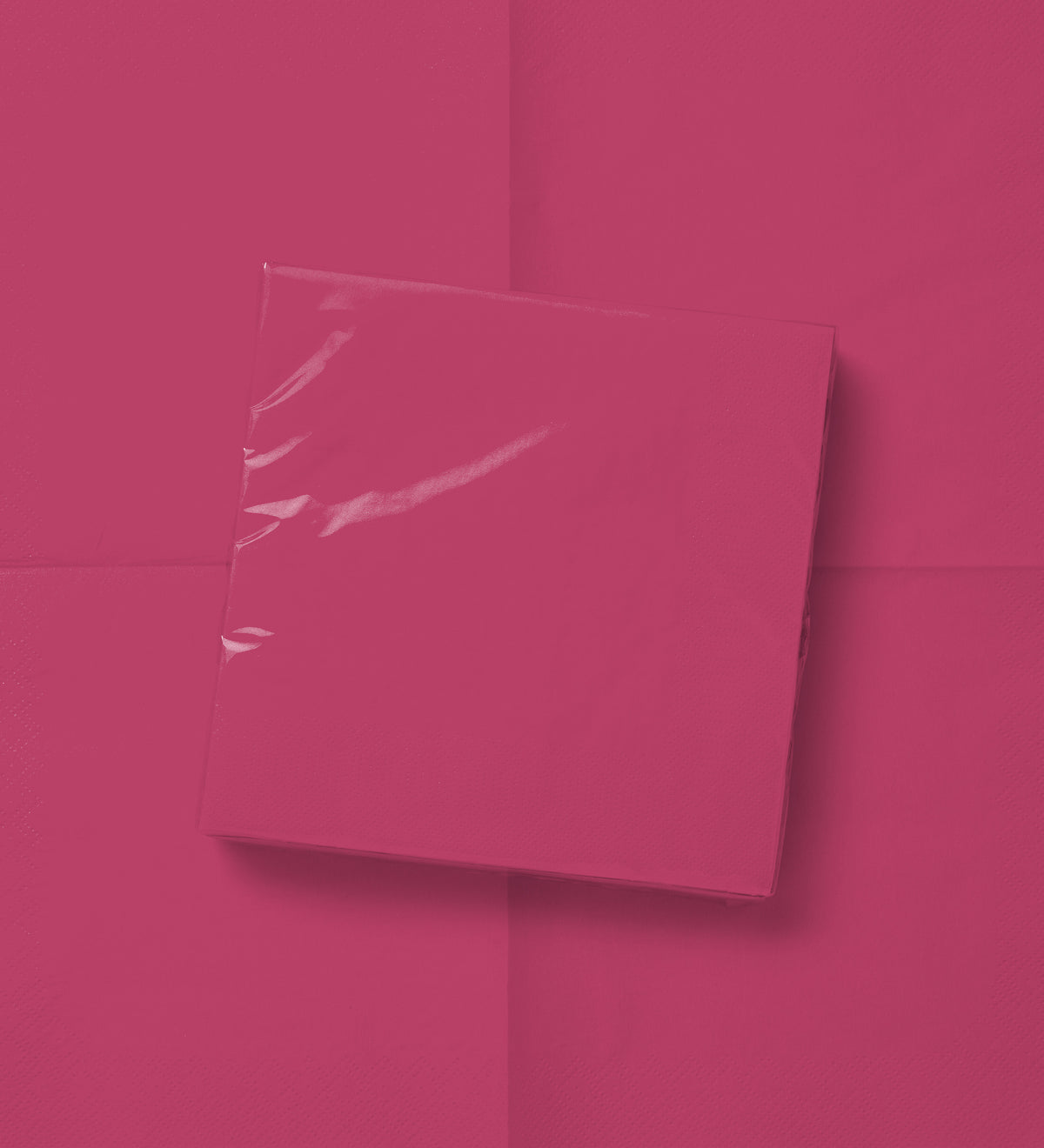 Les Classiques Hot Pink cocktail napkin