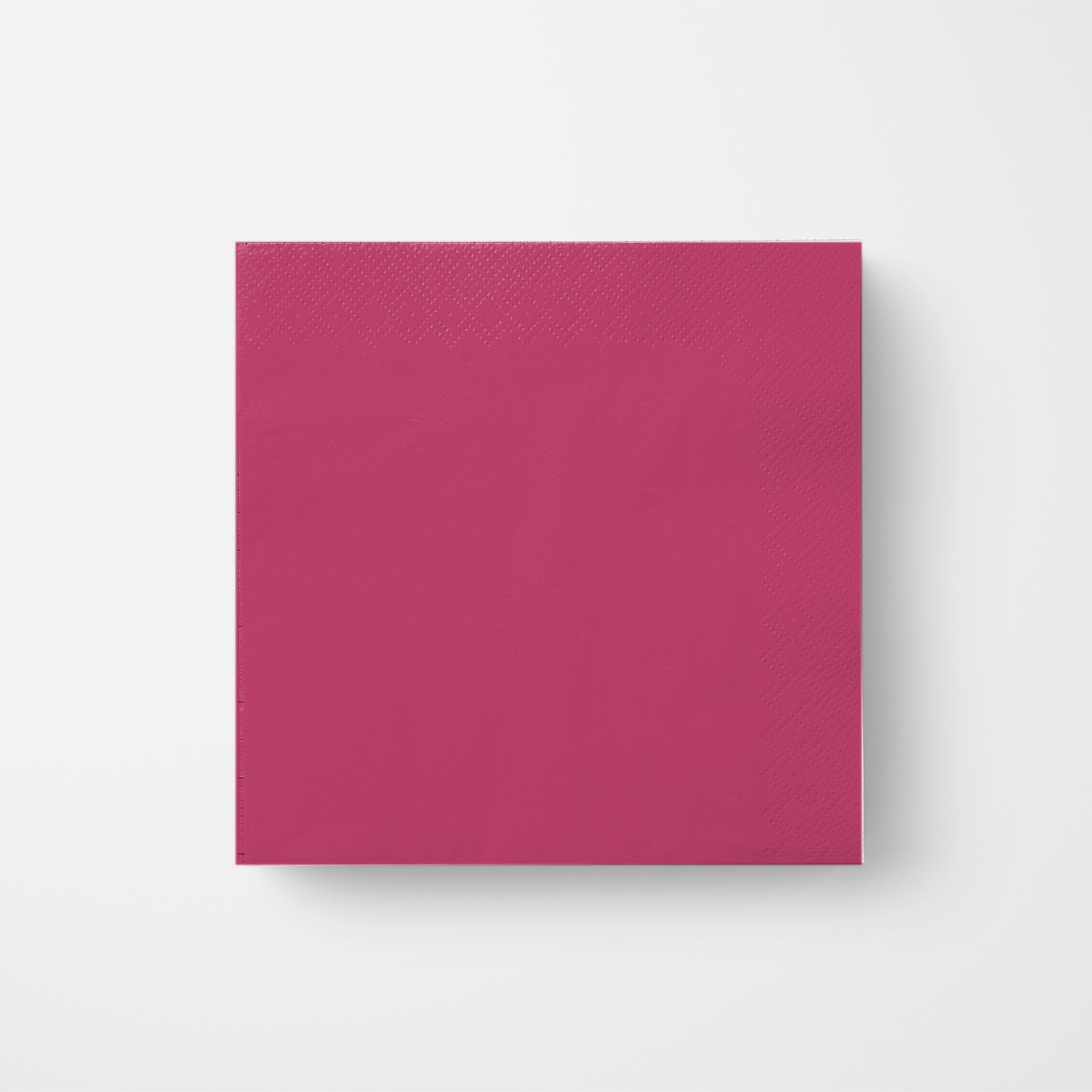 Les Classiques Hot Pink cocktail napkin, single
