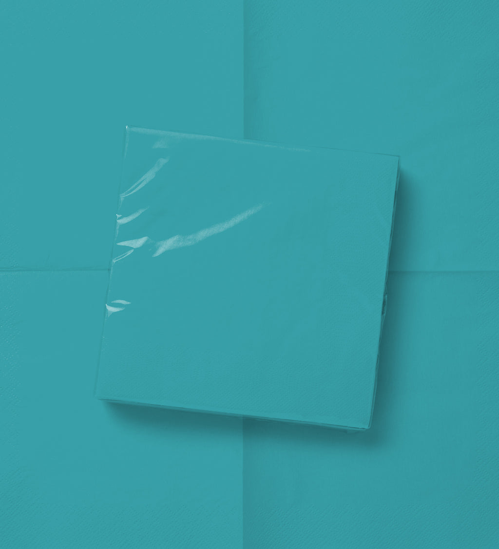 Les Classiques Lagoon cocktail napkin