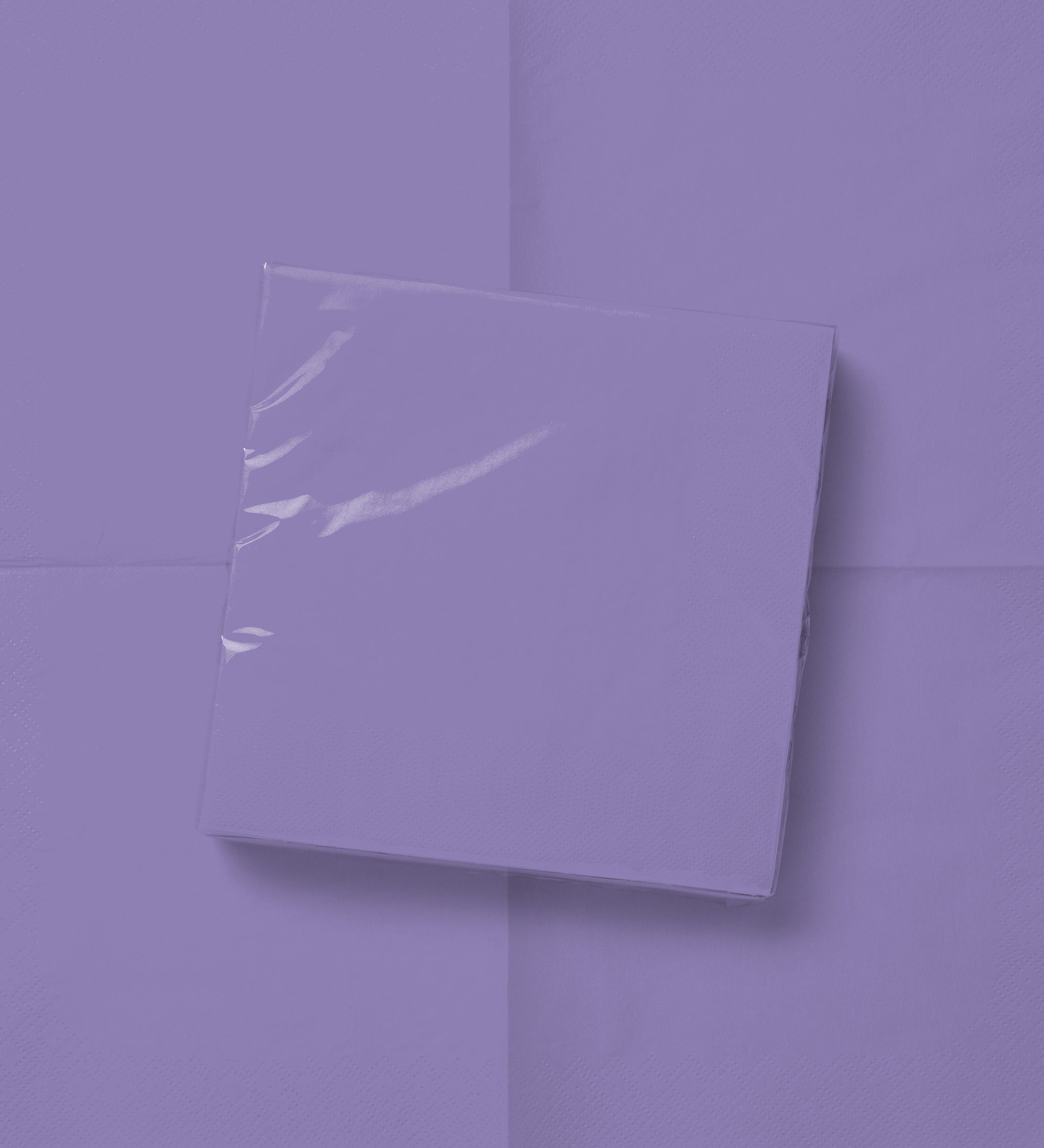 Les Classiques Lavender cocktail napkin