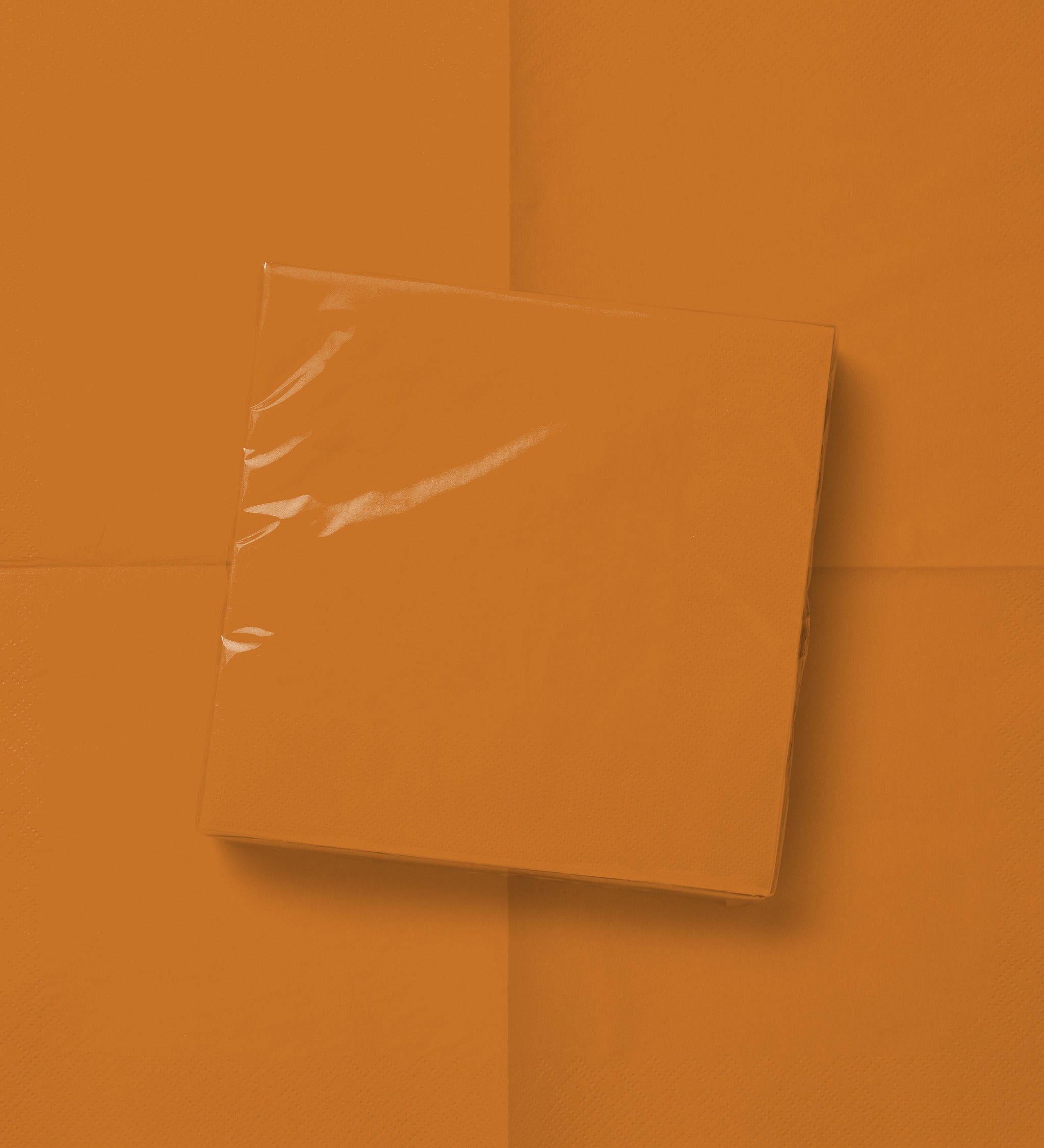 Les Classiques Orange cocktail napkin