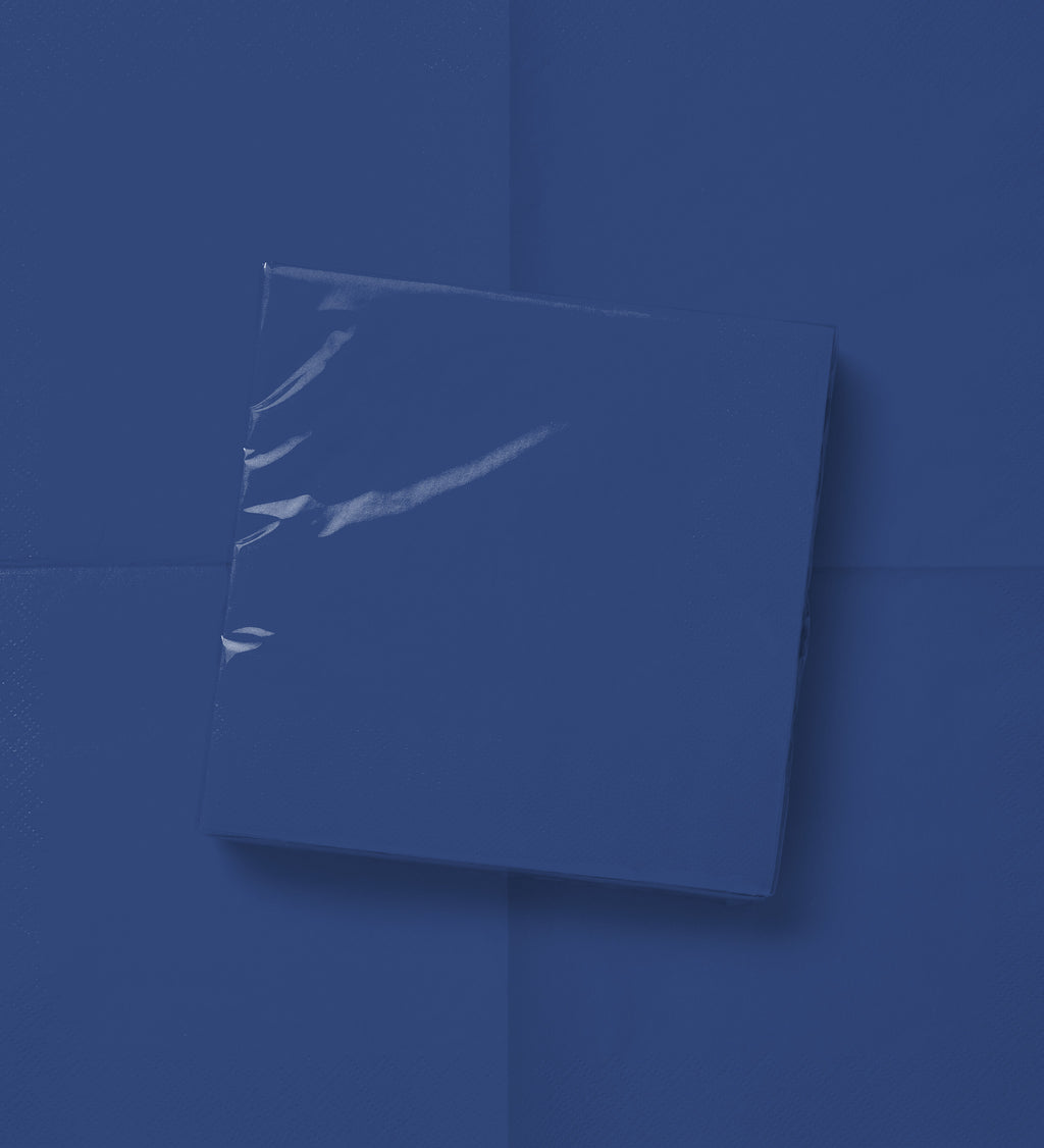 Les Classiques Peacock cocktail napkin